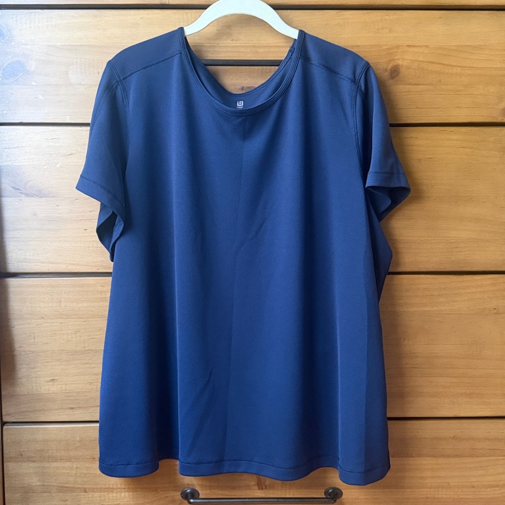 NWOT! Ideology Navy Blue Top | 3X